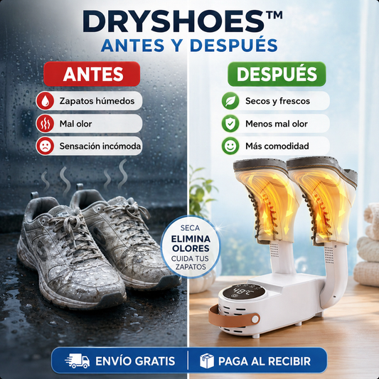 DryShoes™| Camina seco, cómodo y sin olores