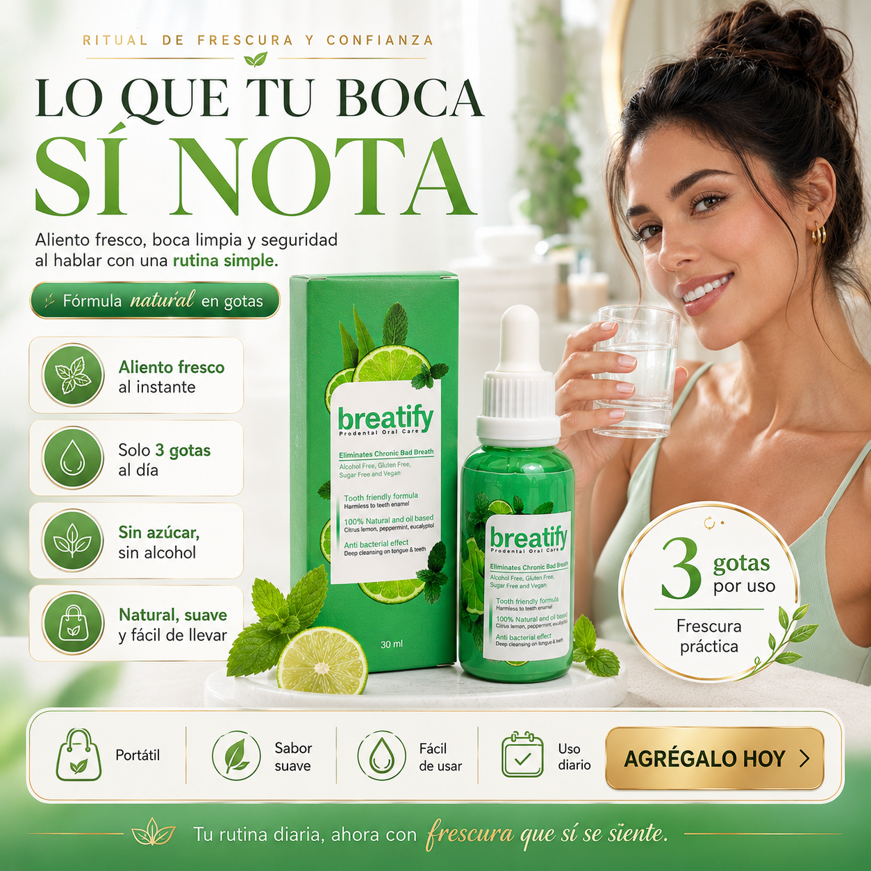 BREATIFY™ — 3 GOTAS Y ADIÓS AL MAL ALIENTO 🔥