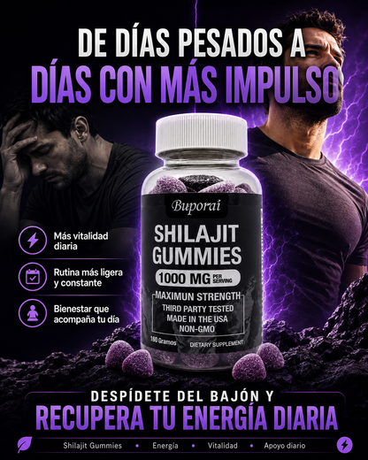 SHILAJIT GUMMIES™ | Energía y vitalidad diaria