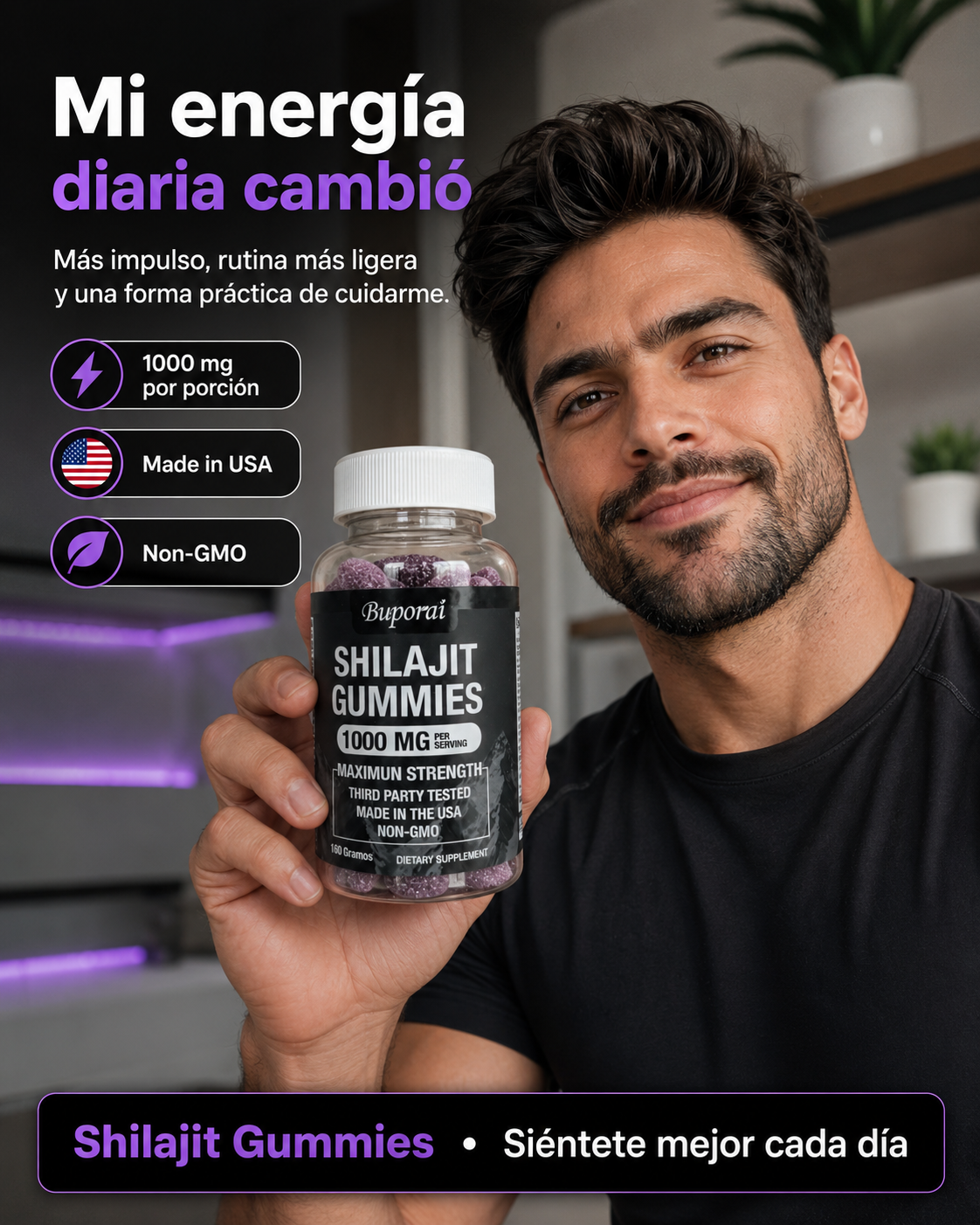 SHILAJIT GUMMIES™ | Energía y vitalidad diaria