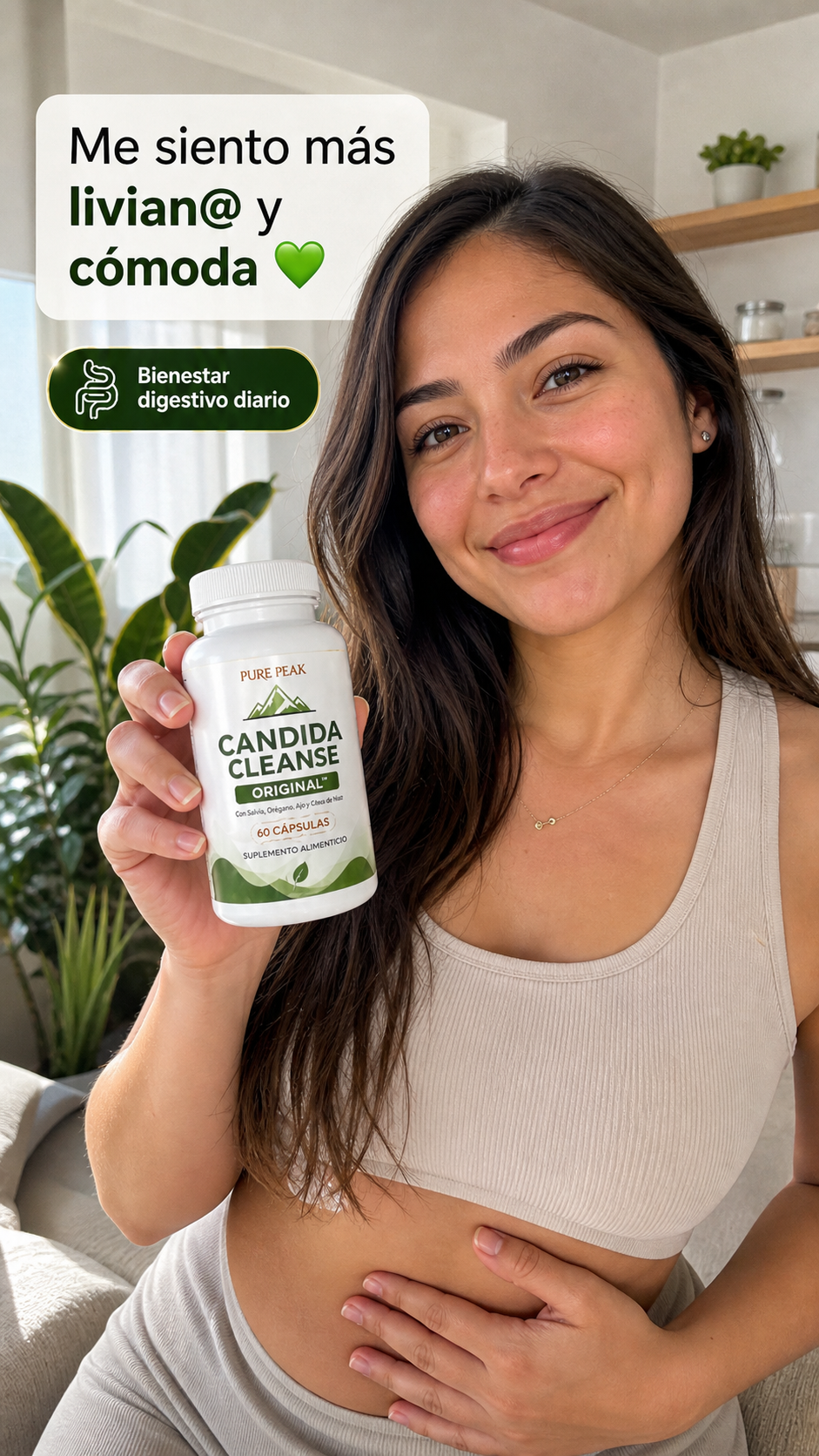 🌿 CANDIDA CLEANSE ORIGINAL™ 2x1 🍄 | Apoya una limpieza intestinal profunda y siéntete más livian@ cada día