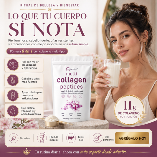MULTI COLLAGEN PEPTIDES 8 EN 1 - OFERTA ESPECIAL