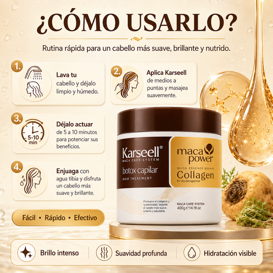 Máscara Karseell Botox Capilar - OFERTA ESPECIAL CYBER
