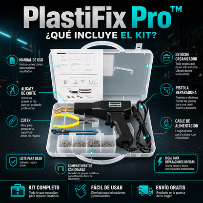 PlastiFix Pro™| La solución rápida para reparar objetos rotos al instante