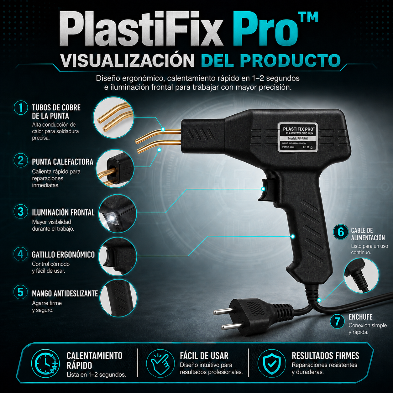 PlastiFix Pro™| La solución rápida para reparar objetos rotos al instante