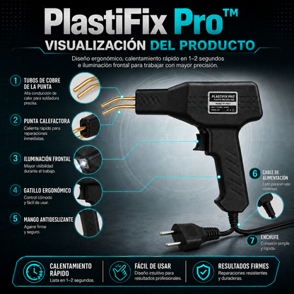 PlastiFix Pro™| La solución rápida para reparar objetos rotos al instante