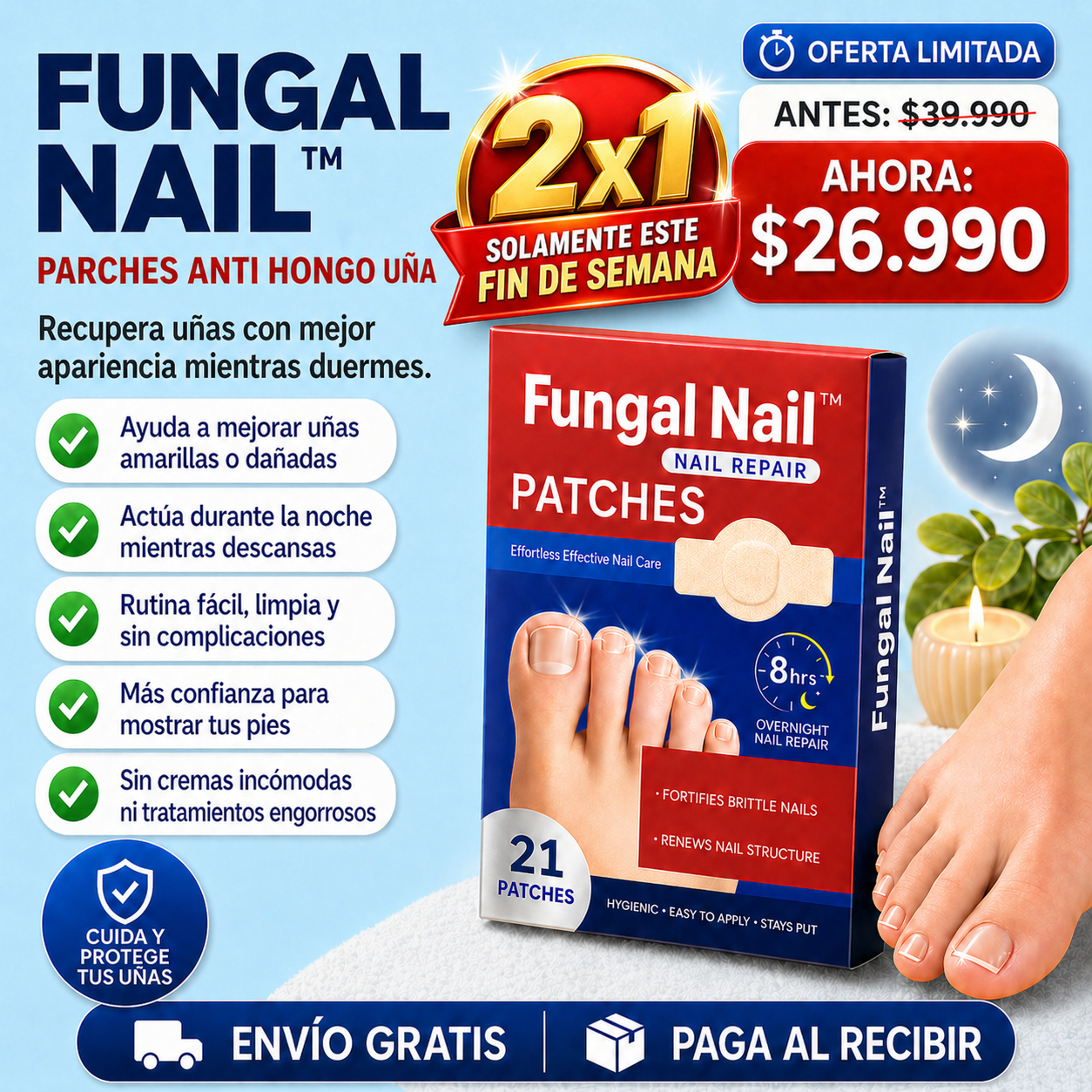 Fungal Nail™| Uñas más limpias, sanas y cuidadas