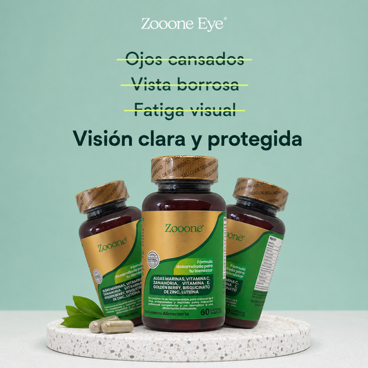 Zooone Eye™| Visión Clara y Protección Natural - 60 Cápsulas👁️✨